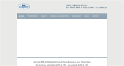 Desktop Screenshot of irmoxygene.com